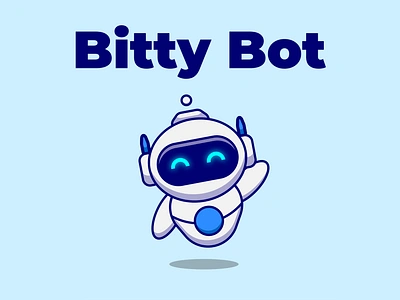 Bitty bot (Illustration) character design graphic design illustration illustrator vector