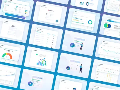 Brand illustration for financial research company branding finance financial research illustration product illustration product ui ui visual design