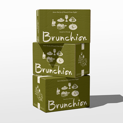 Brunchion Branding Pt.2 branding brandinginspiration businessbranding illustration logo logodesign packaging smallbusiness visualidentity