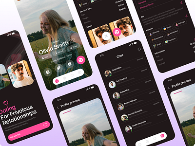 Latest Dating App LoveSwipe: Innovative UI Design android android app android app design android app development app app source code bumble dating app design easy dating hinge illustration logo mobile app morden dating app tinder app ui