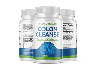 Colon Cleanse Colon Detox & Weight Loss Supplement bottle label design colon cleanse colon detox label design product packaging supplement supplement label supplement label design weight loss weight loss supplement