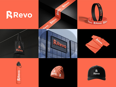 Revo Tech and Brand Identity Design branding logo logobranding logodesign logodesigner logonew logotype minimalistlogo modernlogo techlogo