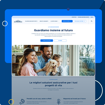 Arca Vita e Arca Assicurazioni Website Redesign ui ux