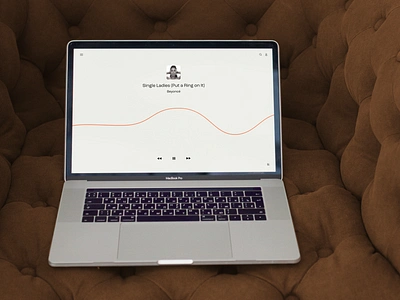 Minimalist music player app appdesign mobileapp musicapp ui ux uxui uxuidesign webdesign