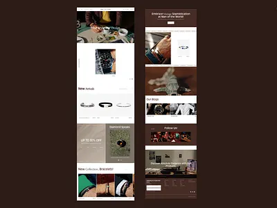 Ecomholders - Shopify Store Re-Design branding dropshipping ecommerce ecommerce store ecommerce website shopify shopify store shopify theme watch watches watches website