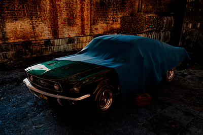 CGI ’67 Mustang Fastback 3d cars cgi houdini no retouching redshift