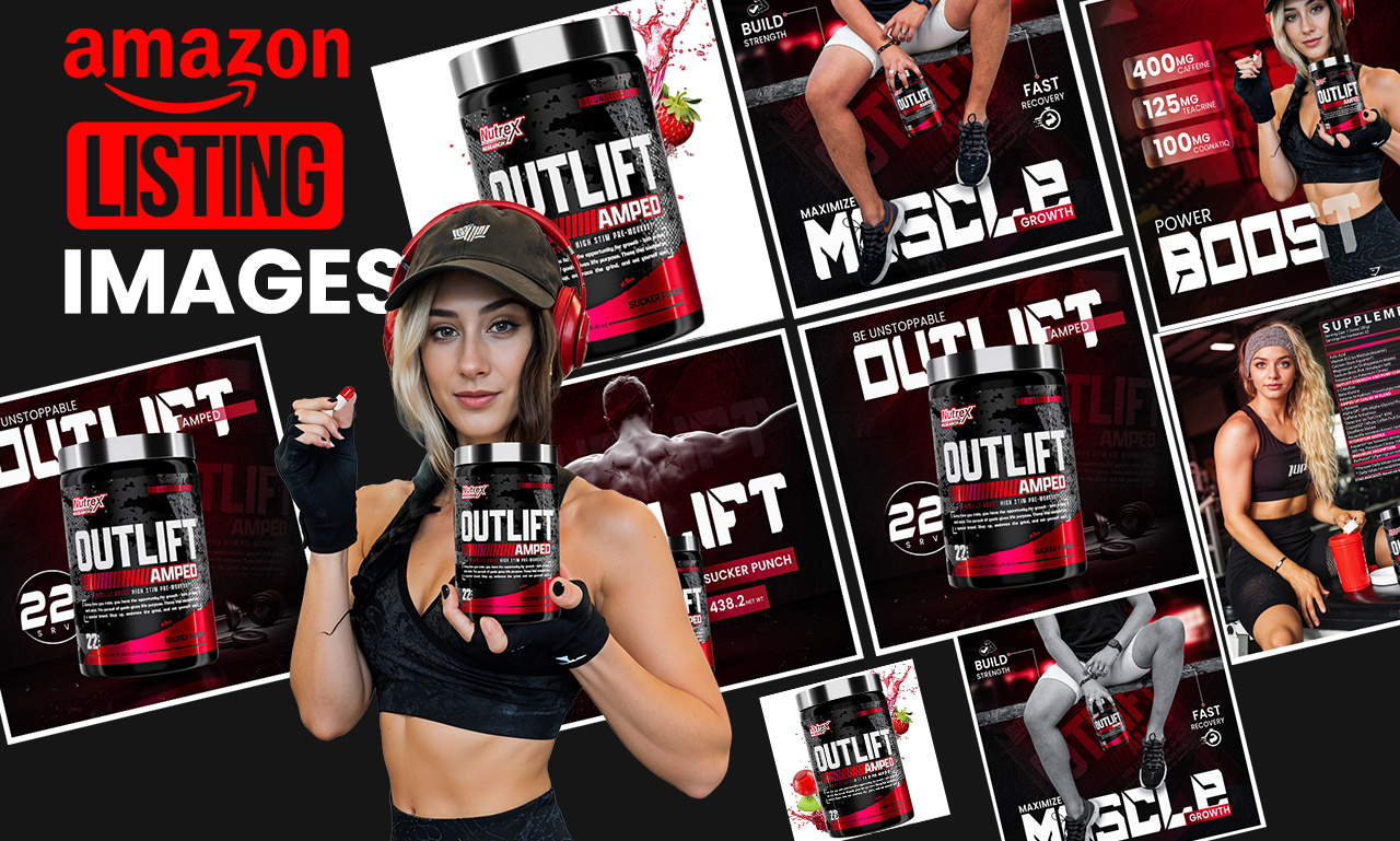 Example of Amazon Listings Deign For Supplements