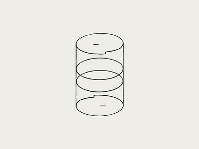 "Communication Tube" - minimalist line illustration artwork abstract artwork communication conversation cylinder dialogue faces geometric graphic design illustration interaction line art line drawing minimalist modern simple sound surreal symmetry tube