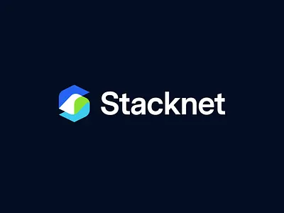 Stacknet – Logo Design 3d agency animation brand branding desining glyph graphic design hire identity job logo mark maverick motion graphics service studio ui visual identity work