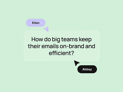 How do big teams keep their email on-brand? email email builder email campaign email design email marketing email newsletter emailtips marketing tips merketing newsletter