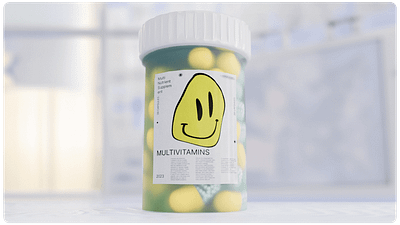 Vitamins | 3D animation motion design graphics 3d 3d motion design animation cinema 4d graphic design motion graphics redshift