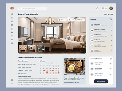 Hotel Monitoring & maintaining Dashboard app design branding case study clean dashboard dashboard for you hotel dashboard landing page design mockup modern design prototype trendy design ui uiux user experience user information user interface ux website design wireframe