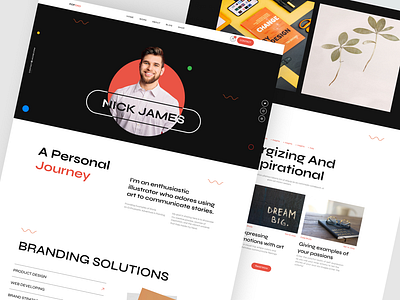 Creative Portfolio & Personal Branding Showcase creativeportfolio fiverr freelancer landing page portfolio uiux user interface web design website