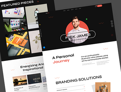 Creative Portfolio & Personal Branding Showcase creativeportfolio fiverr freelancer landing page portfolio uiux user interface web design website