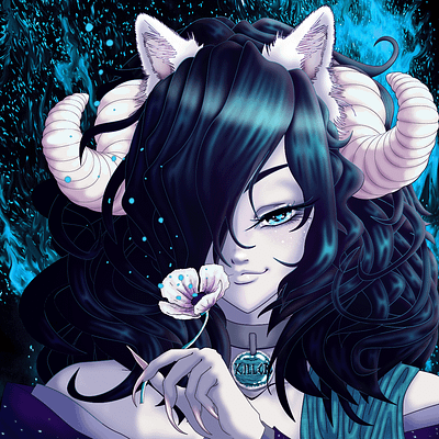 Profile Avatar Commission - Hellhound/Sleep Demon KillerZUnited