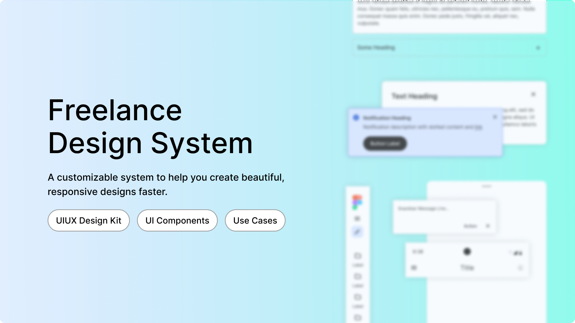 Freelance Design System branding design design kit design system ui ux