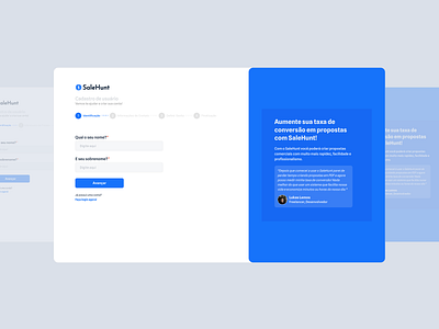 Sign Up - SaleHunt design sign up ui ux web