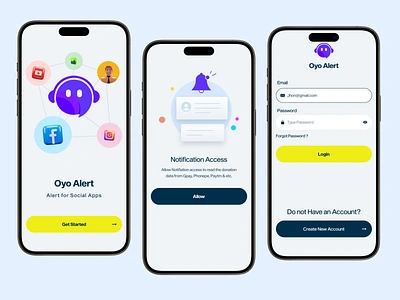 Social Apps 01 app design app uiux clean app design figma figma designer freelance designer hybrid app minimal app mobile app design mobile ui mobile uiux modern app design social app social marketing app ui ui design uiroll uiux