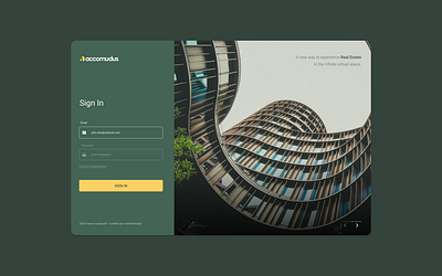 Hotel Web App Login Screen app design design figma login product design ui ui design ux design