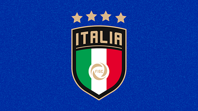 Italia national team branding ficg football graphic design italia logo soccer