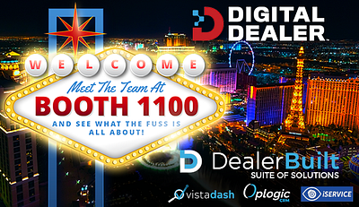 Digital Dealer - Las Vegas Event automotive banner branding car dealer design graphic design social media