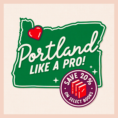 Portland Like a Pro! branding graphic design