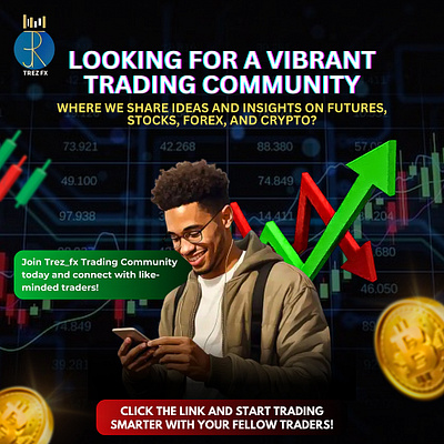 Ad Cover Design For FOREX TRADING COMMUNITY ad cover design ad design branding facebook ad design flyer design graphic design social media design social media flyer visual design