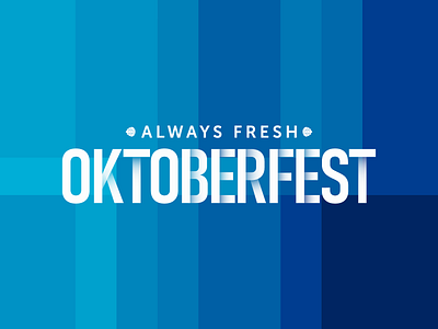 Oktoberfest logotype branding design graphic illustration illustrator typo vector