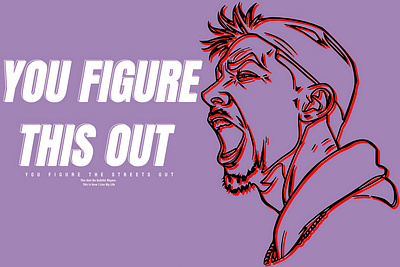 Figure The Streets Out! branding design graphic design illustration