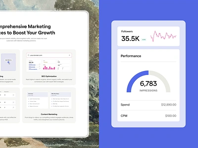 Eversell - Marketing Components animation business component crm design illustration marketing motion graphics section ui uidesign ux uxerflow web website