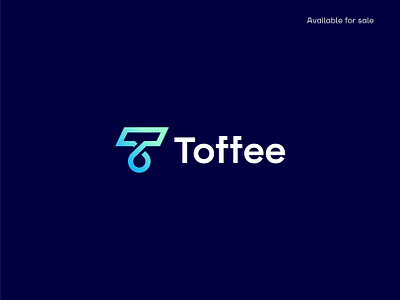 Toffee Technology Logo design branding chocolate logo graphic design logo logodesigner t brand mark t company logo t icon t logo t mark t modern logo t tech logo t toffee logo t water logo technology logo toffee toffee logo toffee tech logo