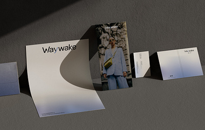 Waywake Brand Identity agency brand brand management branding chinese collateral design graphic design layout lifestyle logo visual identity