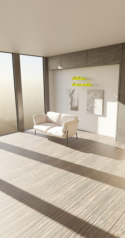 3D render 3d interior