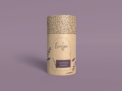 Packaging - Evelyn Label & Paper Can branding graphic design label logo natural organic