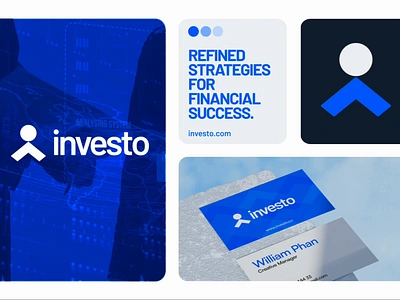 Investo – Brand Identity Design aero branding agency ashik bank logo banking brand design brand identity brand identity design branding design finance fintech graphic design logo logo mark logo type minimal redesign startup visual design visual identity