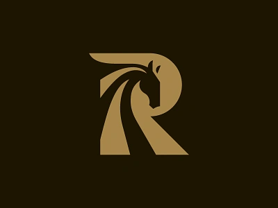 RAMZES branding graphic design horse logo r ramzes