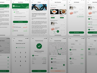 Wastless - A Fight Food Waste Mobile Design android design app case study clean delivery figma design food food waste app go green green ios design life saver mobile mobile design neat pixel perfect save life spacing ui waste