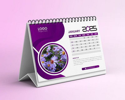 New calendar design in 2025, free Calendar mockup 2025 2025 calendar design 3d mockup branding calendar design design desk calendar graphic design happy new year new year unique design