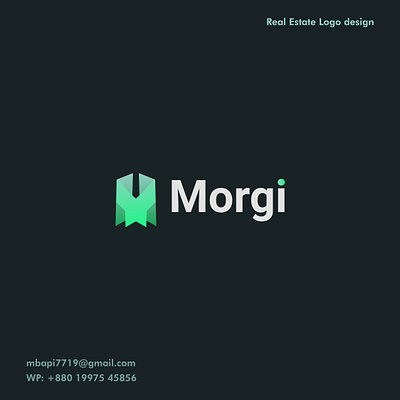 Morgi Real Estate logo brand identity design agent brand guide design brand identity branding broker creative logo design graphic design illustration logo logo design minimal modern modern logo professional logo real estate brand design real estate logo design realtor ui unique