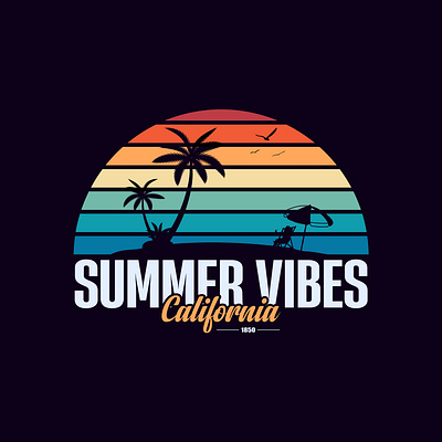 Summer Vibes | California | T-shirt bitch california enjoy hot sea summer summer vibes summer vibes california t shirt tshirt tshirt logo