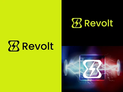 Revolt - Energy Logo Design, Branding brand identity brand mark branding creative mark energy logo design logo designer logo mark logofolio 2025 minimal minimalist logo modern logo power renewable energy revolt solar energy symbol visual identity volt voltage