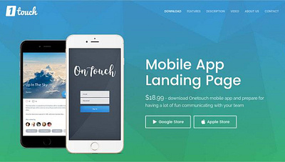 landing page templates 2 landing page