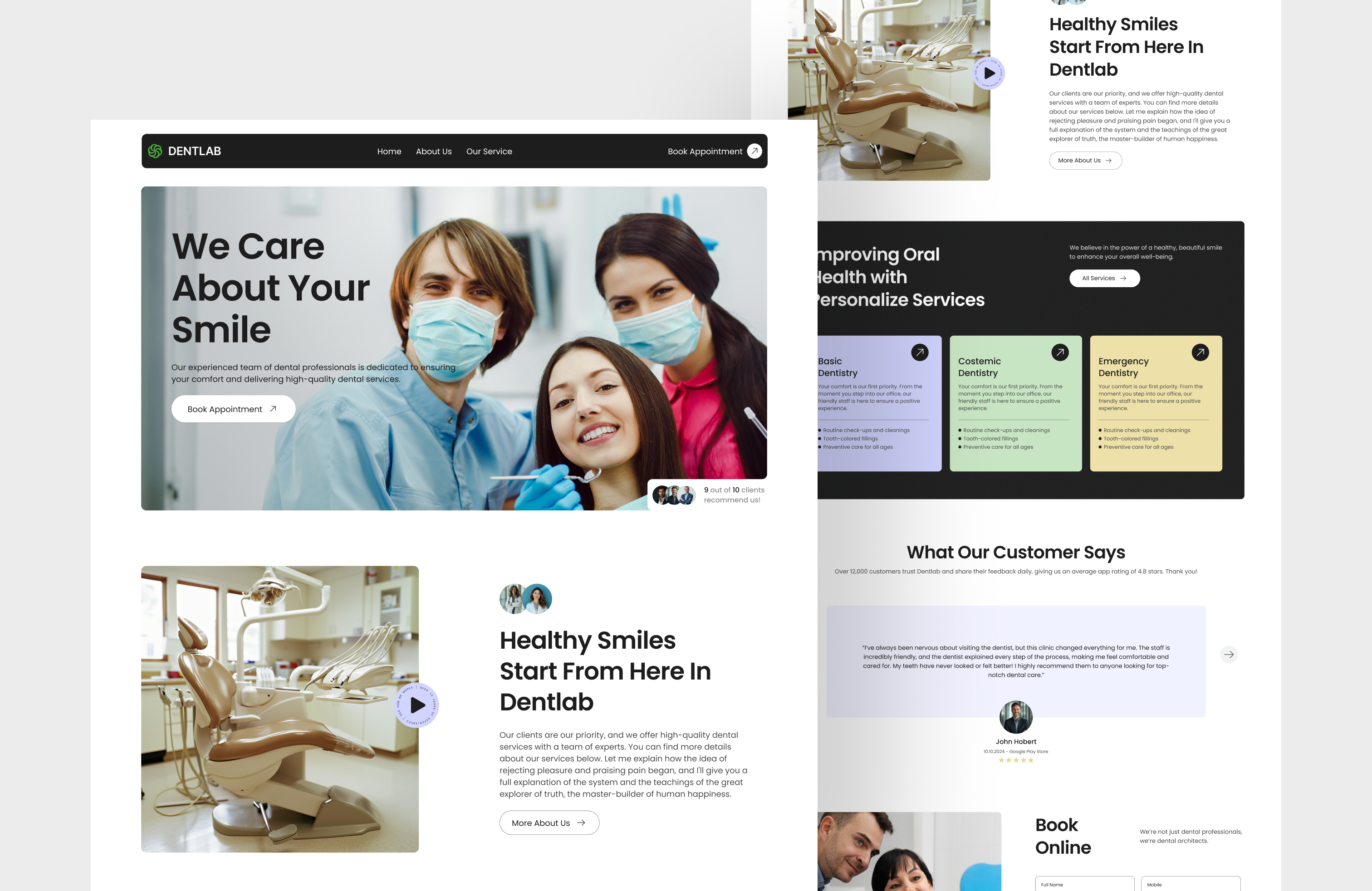 Example of Landing Page UI/UX Design That Converts
