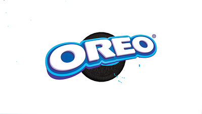 Oreo logo animation 3d animation branding graphic design logo motion graphics ui