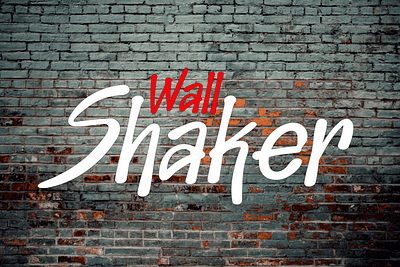 Wall Shaker – Graffiti Font youthful