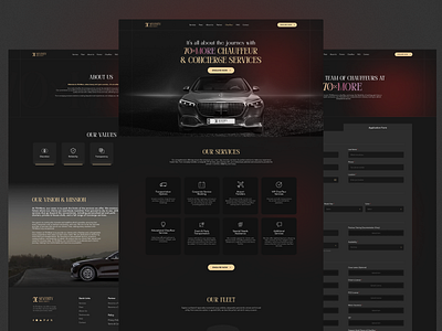 70xMore || Car Service Web UI animation car landing page cars dark mode landing page ui uidesign ux webdesign website