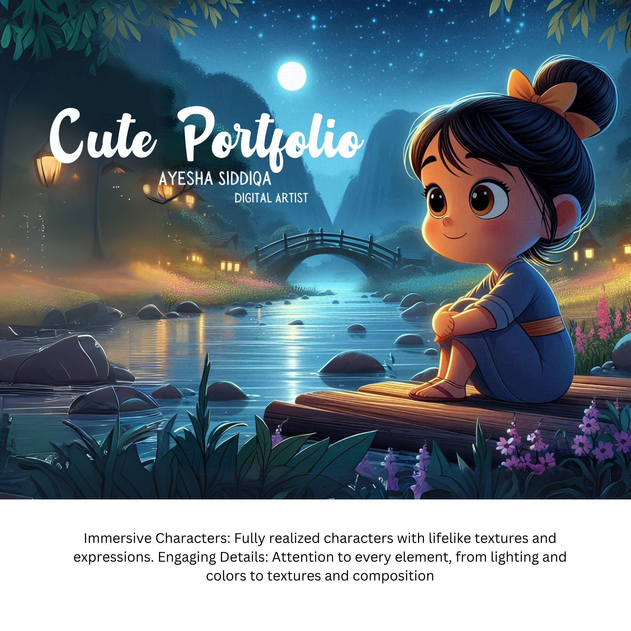 Example of Cute Children's Book Illustration