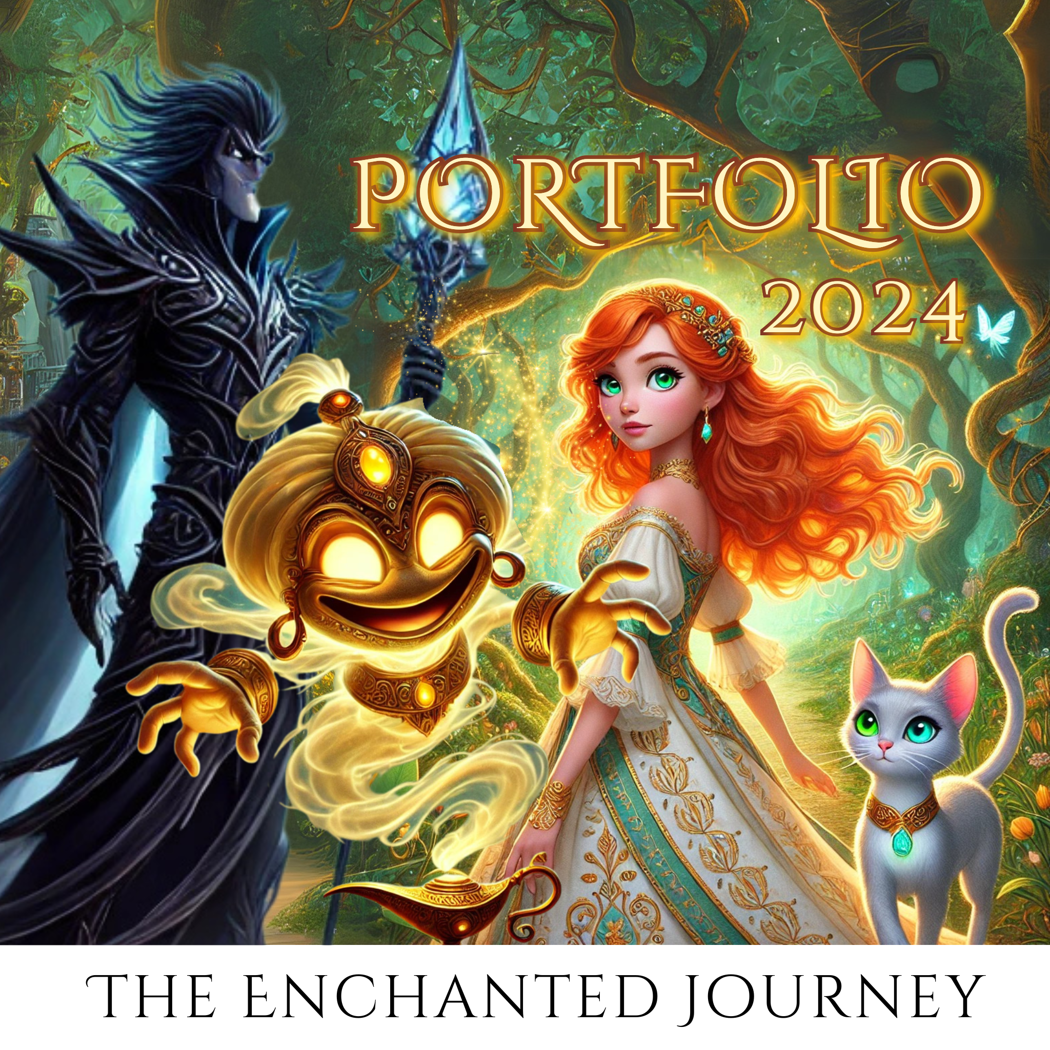 Example of Children Book Illustration In 3D