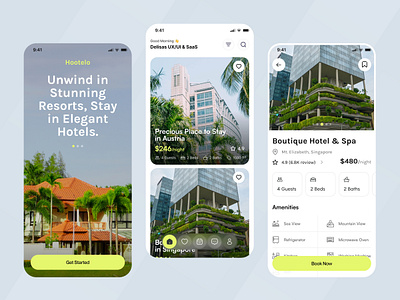 Hotel Booking App android app design b2b booking booking app clean crm delisas flight booking hotel booking hotel booking app ios modern saas sas travel app ui ux