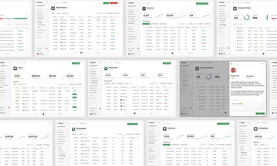 SaaS - Hotel Booking Software || Case Study dashbaord design hotel reservation minimal rook tracking room vacancy saas saas hotel software ui ux